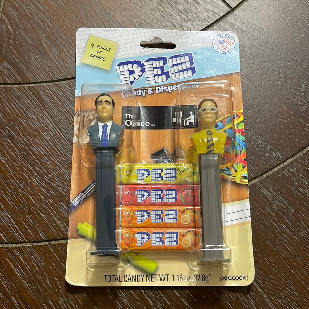 NWOT The Office Pez Dispensers “Michael & Dwight”